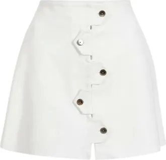 Pinko Pinko, Rokken, Dames, Wit, S, Midi Skirts