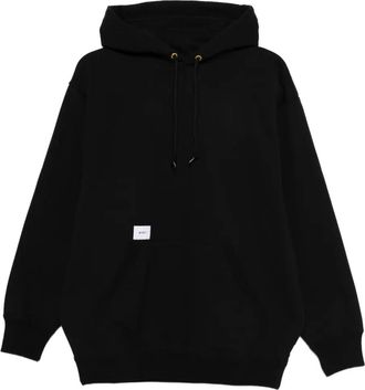 Wtaps Sign-YD cotton hoodie - Black