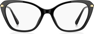 Marc Jacobs 54mm Cat Eye Optical Glasses in Black at Nordstrom