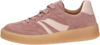Gabor Sneaker Low - Dames - Sneakers - Roze - 38 EU - Leer - Schoenen