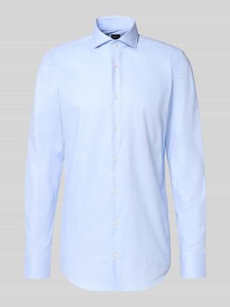 HUGO BOSS Regular Fit Businesshemd mit extra langem Arm in Bleu, Gr&ouml;&szlig;e 39L