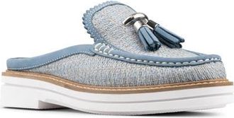 Donald J Pliner Tassel Mule in Denim at Nordstrom, Size 6.5