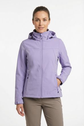 Icepeak Softshelljacke ICEPEAK BOISE, Damen, Gr. 36, lila, Obermaterial: 100% Polyester, Jacken Softshelljacke
