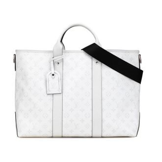 Louis Vuitton Pre-owned Printed Travel Bag - Dames - Pre-owned - Wit - Maat: ONE Size