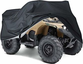 OEM Funda Protectora Para Exteriores Para Motocicleta, Quad, Atv, Anti-uv, Xxxl Negra