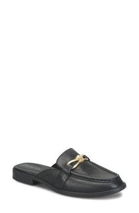 B&oslash;rn Claire Bit Mule in Black Leather at Nordstrom Rack, Size 6