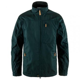 Fj&auml;llr&auml;ven &Ouml;vik Stencollar Jacket Freizeitjacke f&uuml;r Herren | blau/schwarz