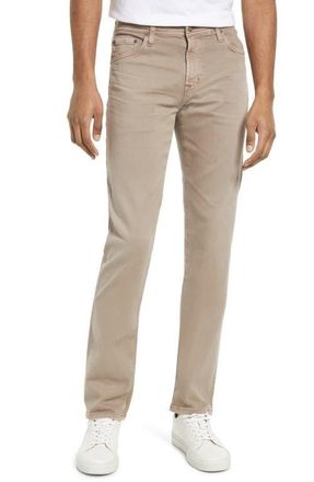 AG - Adriano Goldschmied Tellis Slim Fit Jeans in 7 Yrs Sul Stone Barrack at Nordstrom, Size 31 X 32