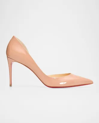 Christian Louboutin 85mm Iriza Patent Leather Pumps