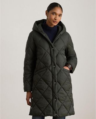 Ralph Lauren Lange donsjas met kap