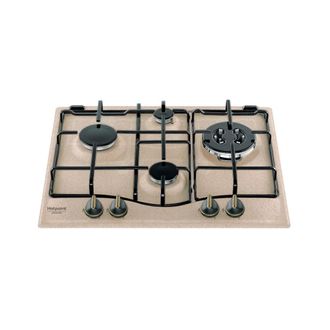 OEM Placa De Cocci&oacute;n A Gas Empotrada Hotpoint Pc640t(av)r/ha De 4 Quemadores En Bronce Avena