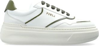 Furla Nuage Sneakers - Dames - Sneakers - Wit - 39 EU - Leer - Schoenen
