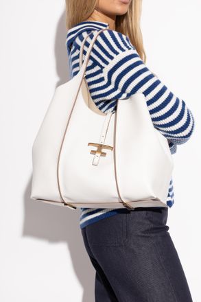 Tod's Shoulder Bag T Timeless Medium, Womens, White
