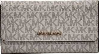 Michael Kors Accessoires, Dames, Beige, ONE Size, Polyester, Grote Portemonnee