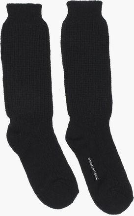 Dsquared2 Solid Color Wool Blend Long Socks size 38-39