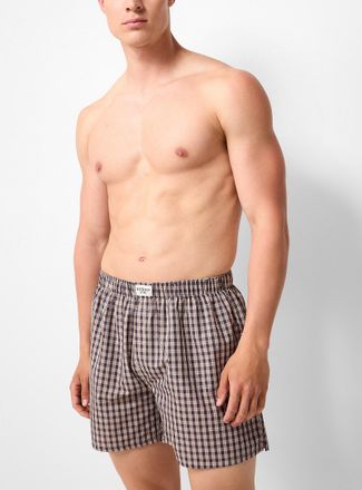 Le 31 Mens Scotsman poplin boxer Cotton