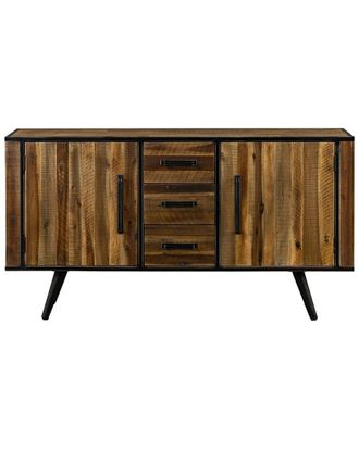 Armen Living Cusco Acacia Rustic Buffet Cabinet