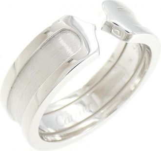 Cartier C2 White Gold (18K) Band Ring (Pre-Owned)