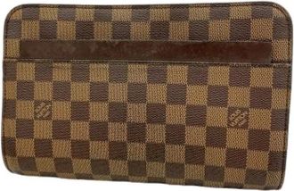 Louis Vuitton Pre-owned Clutches, male, Brown, Size: ONE SIZE Pre-owned Clutch bag