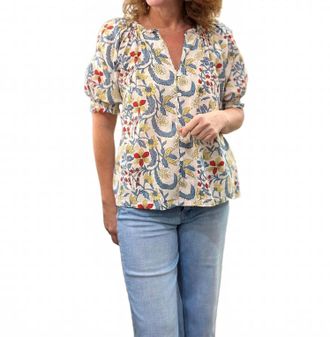 Dylan Womens Mia Blouse In Multi