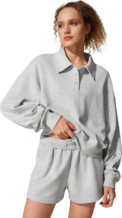 LilySilk Womens Heirloom 89 Polo Sweatshirt