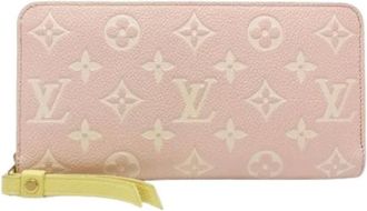 Louis Vuitton Pre-owned Clutches, female, Pink, Size: ONE SIZE Pre-owned Monogram Empreinte Wallet