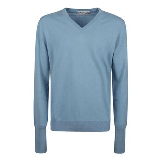 Ballantyne Heren, Truien, Blauw, Maat: XL Kasjmier