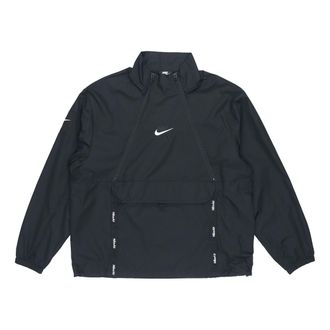 Nike Air Athleisure Casual Sports Jacket Black CU4119-010