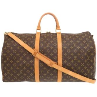 Louis Vuitton Pre-owned Weekend Bags, unisex, Brown, Size: ONE SIZE Pre-owned Boston Bag