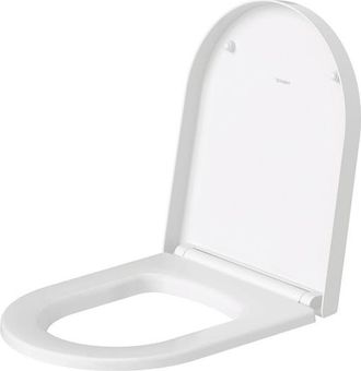 Duravit ME by Starck WC-zitting - 43.8x37.4x4cm - compact - softclose - quickrelease - zijdemat wit