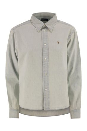 Polo Ralph Lauren Short Square Chambray Shirt