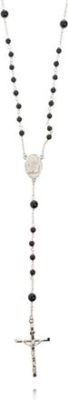 Dolce & Gabbana Rozenkrans ketting - Heren - Kettingen - Grijs - ONE Size - Accessoires
