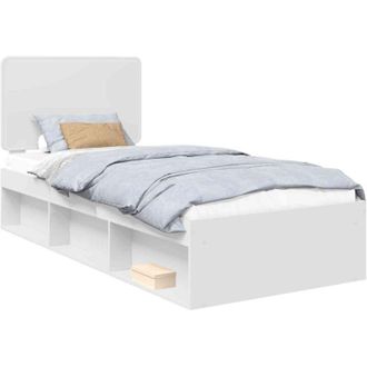 vidaXL Estructura De Cama 75 X 190 Cm Madera De Pino Macizo Vidaxl