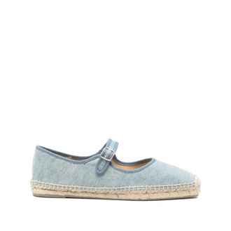 Castaner Schoenen, Dames, Blauw, 37 EU, Katoen, Padua Mary-Jane Espadrilles
