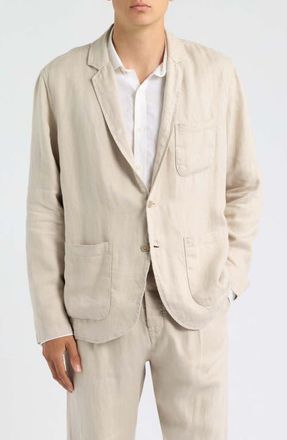 Alex Crane Alta Linen Blazer in Bone at Nordstrom, Size X-Small