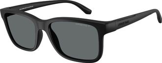 Arnette AN4378 Polarized 290081 Mens Sunglasses Black Size 56