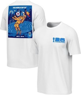 Outerstuff Mens Outerstuff White 2026 FIFA World Cup Houston Host City Poster Graphic T-Shirt at Nordstrom, Size Small