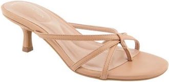 BCBGeneration Atlase Kitten Heel Flip Flop in Tan at Nordstrom, Size 6.5