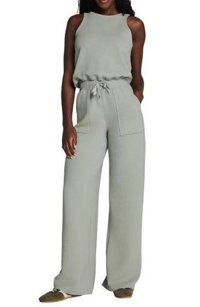 Spanx AirEssentials French Rib Jumpsuit in Sage Brush at Nordstrom, Size X-Small