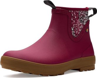 Bogs Harper Chelsea Womens Rain Boots Berry : 10 M, Rubber