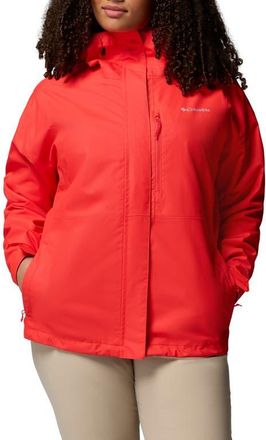 Columbia Hikebound II Waterproof Jacket in Poppy Red at Nordstrom, Size 1X
