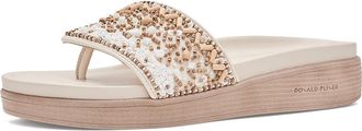 Donald J Pliner Fifi Womens Shoes Natural/White : 9.5 M, Synthetic