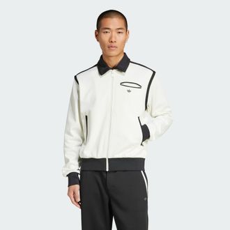 adidas Originals Mens Premium Track Top - Off-White - Size X-Large