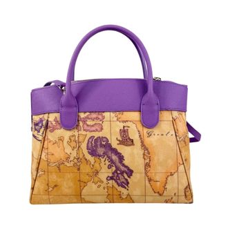 Alviero Martini 1A Classe Handbags, female, Multicolor, Size: ONE SIZE Geo Bouganville Borsa a Mano c/Tracolla