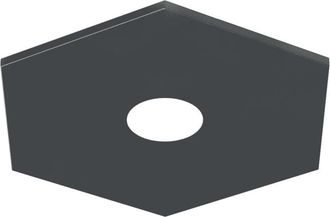 Lumicom Lumicom - River Hex 1x Plaf&oacute;n Monocolor Mate