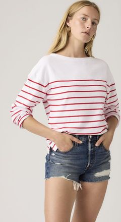 Levi's 501 Original High Rise Shorts - Mujer - 23 - Azul / Happy Vibes