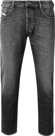 Diesel D-Luster Slimfit Jeans - Heren - Slim Fit Jeans - Grijs - W27 L32 - Katoen - Jeans