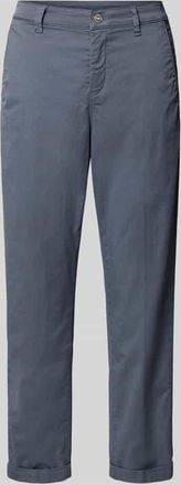 M.A.C Straight Fit Chino in verk&uuml;rzter Passform in Anthrazit, Gr&ouml;&szlig;e 32