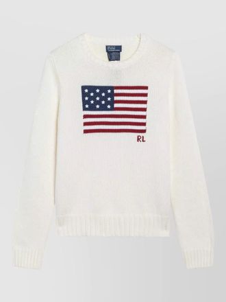 Polo Ralph Lauren knitwear sweater ribbed cuffs and hem