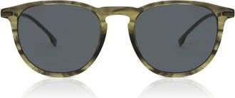 BOSS Boss 1639/S XYG/IR Mens Sunglasses Green Size 52